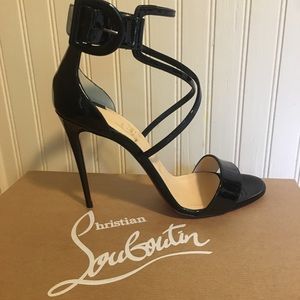 Christian Louboutin | Shoes | Christian Louboutin Strappy Heels | Poshmark